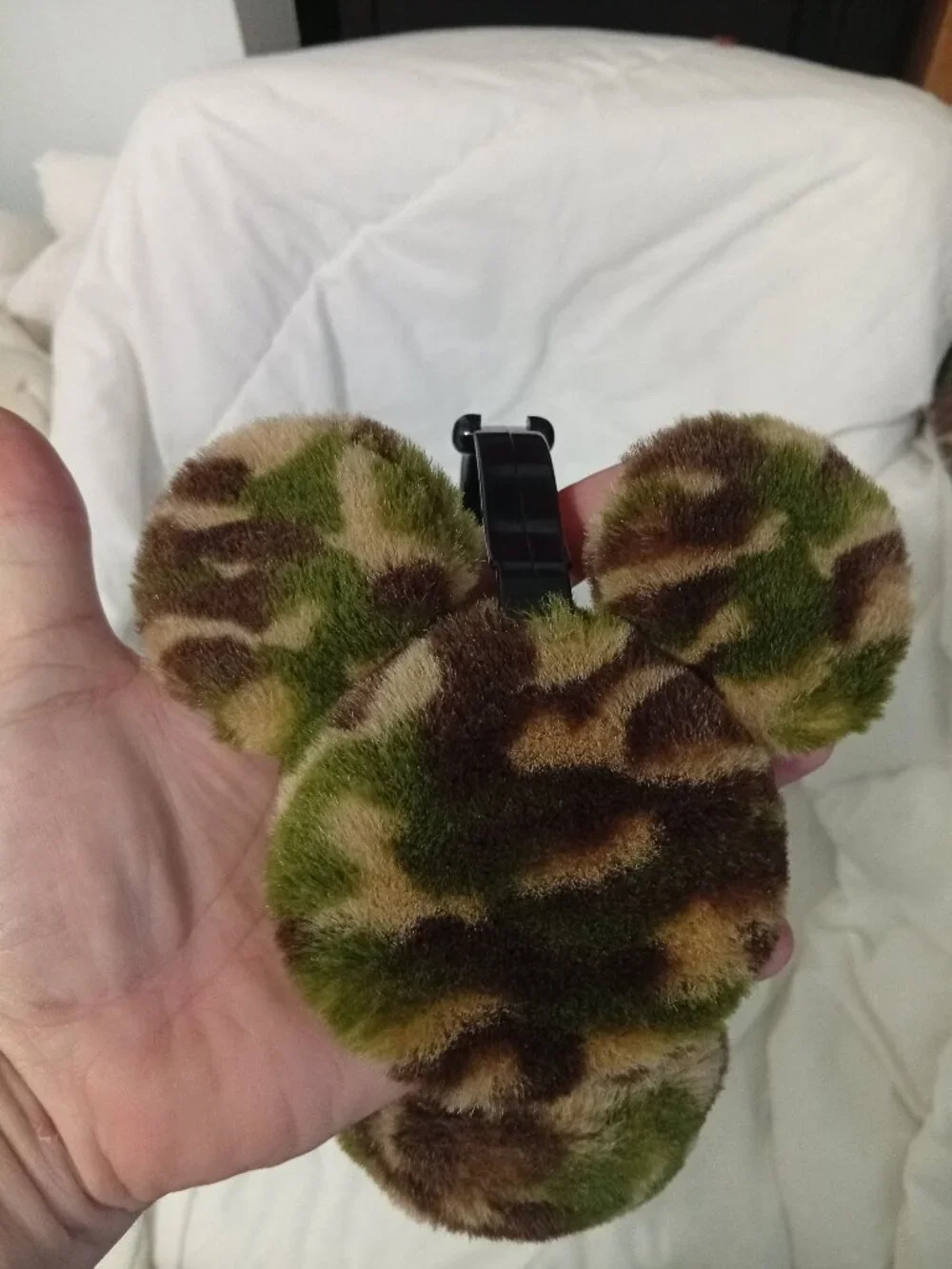 Tokyo Disney Resorts Camo Mickey Mouse Earmuffs